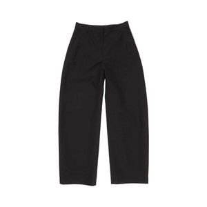 Acne Studios Black Cotton Satin Palazzo Pants - NWT